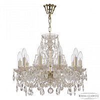 Люстра хрустальная 105/10/165 G Bohemia Ivele Crystal (Богемия Ивеле Кристалл)