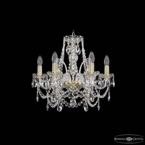 Люстра хрустальная 1411/6/160 G Люстра хрустальная 1411/6/160 G