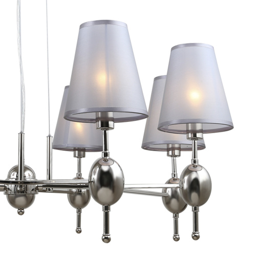 Подвесной светильник Escada 2106/8S E14*40W Nickel фото 3