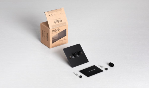 Выключатель 2G Toggle black фото 3