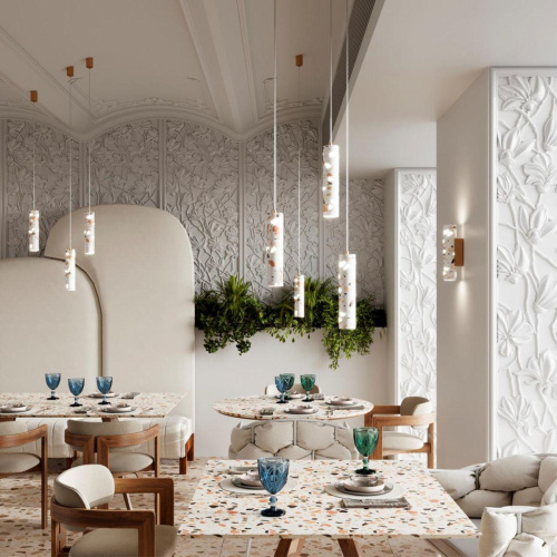 Подвесной светодиодный светильник Odeon Light L-Vision Terrazzo 7012/6L фото 2