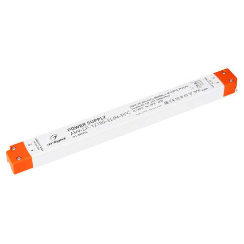 Блок питания Arlight ARV-SP-12180-SLIM-PFC 12V, 15A, 180W 047994 Блок питания Arlight ARV-SP-12180-SLIM-PFC 12V, 15A, 180W 047994