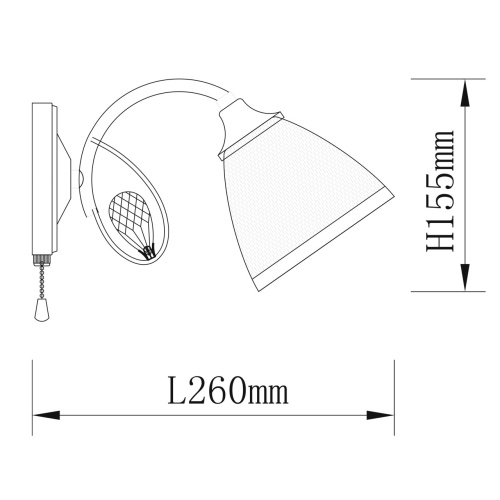 Бра De City Ариадна 105020901 фото 2