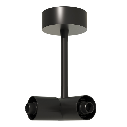 ST1602.439.00 Потолочный токопроводящий угловой соединитель ST-Luce Черный TECHNO фото 2