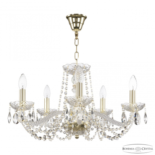 Люстра хрустальная 119/5/200 G Bohemia Ivele Crystal (Богемия Ивеле Кристалл)