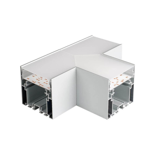 Коннектор T-образный Arlight S2-Line-7977-T90 тройной 021264 Коннектор T-образный Arlight S2-Line-7977-T90 тройной 021264