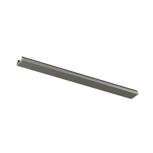 TR5736-DN Декоративная заглушка желоба трека SHINE BASE, 20см, темный никель, алюминий фото 6