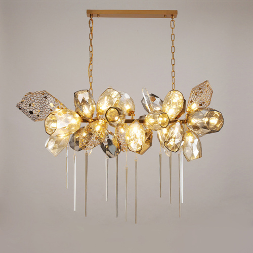 Люстра 8898P/BL gold/smoky фото 10 Люстра 8898P/BL gold/smoky фото 10