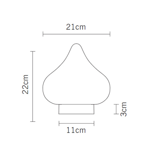 Настольная лампа D86B0101 фото 3