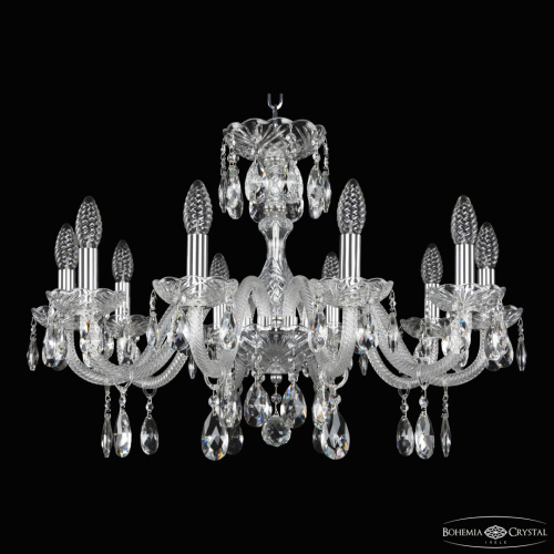 Люстра хрустальная 117/10/240 Ni Bohemia Ivele Crystal (Богемия Ивеле Кристалл) фото 2