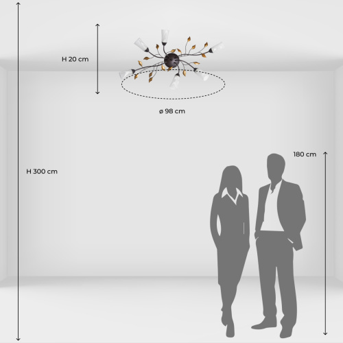 Люстра потолочная MW-Light Восторг 242015206 фото 2