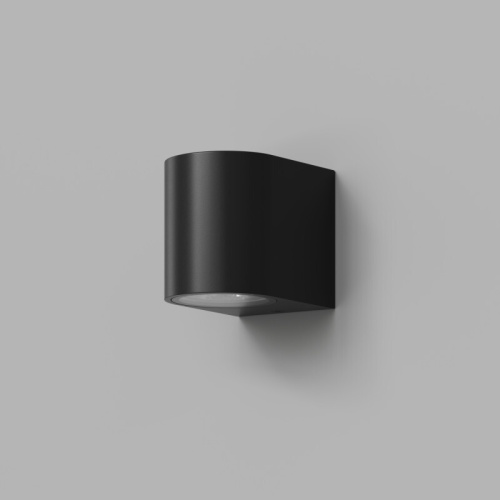 DK9790-BK Настенный уличный светильник NARVIK, IP44, GU10 LED, до 15 Вт, черный, алюминий фото 6