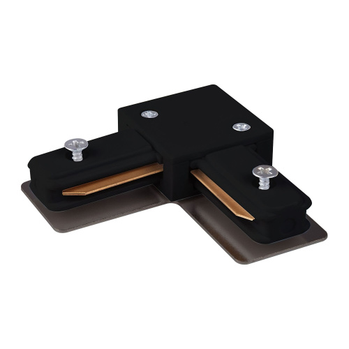 Коннектор угловой для однофазного шинопровода черный TRC-1-1-L-BK фото 4