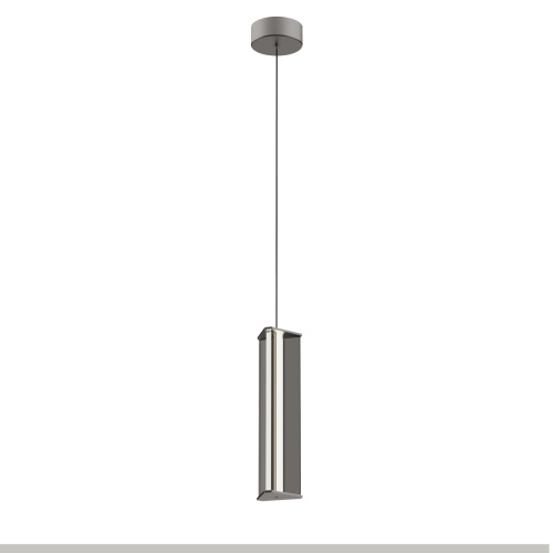 Подвесной светильник MD24001031-1B nickel/grey фото 3