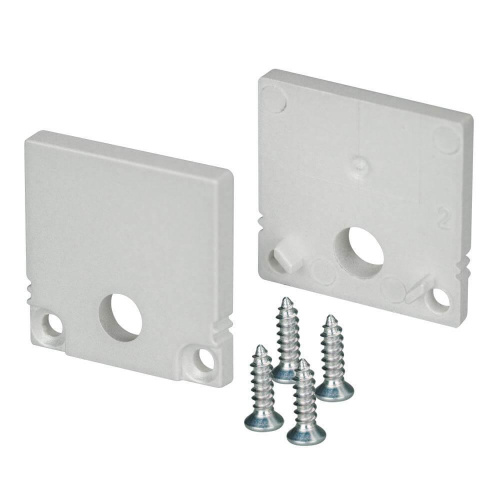 Набор заглушек Arlight SL-Slim20-H20 с отверстием 024494 Набор заглушек Arlight SL-Slim20-H20 с отверстием 024494