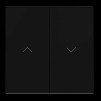 Клавиши для выключателя жалюзи, S70 (черный матовый) Voltum VLS002508