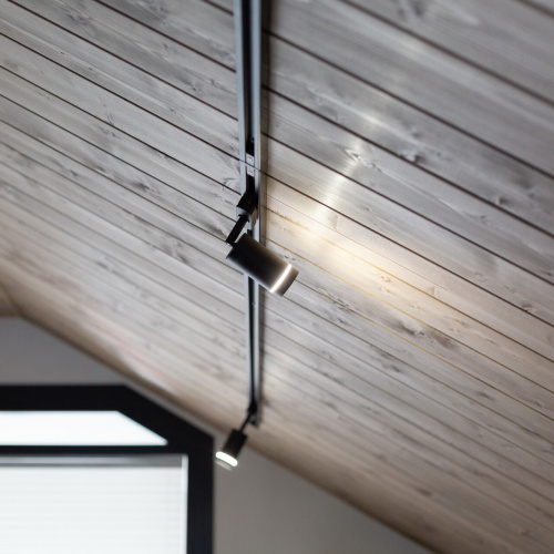 Однофазный шинопровод черный 3м 85081/00 фото 5