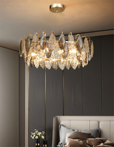 Люстра D8011P/R-800 gold/smoky фото 4 Люстра D8011P/R-800 gold/smoky фото 4