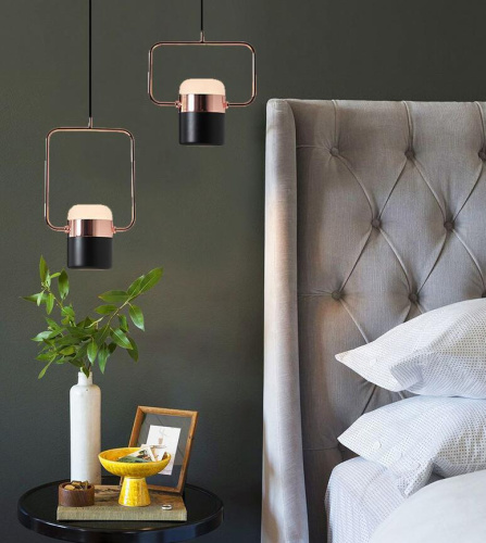 Подвесной светильник 9926P/1 black/copper фото 4