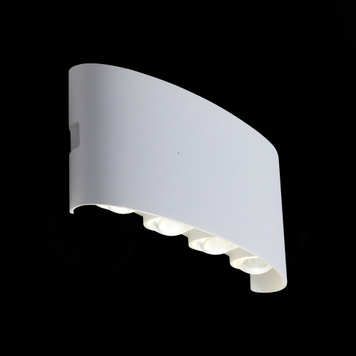 SL089.501.08 Светильник уличный настенный ST-Luce Белый кварцевый LED 8*1W 4000K BISELLO фото 2