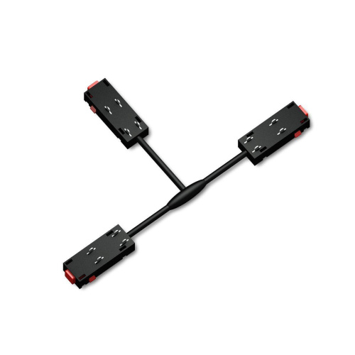 Коннектор питания T-образный Ambrella Light Track System Magnetic 220V GL1114 Коннектор питания T-образный Ambrella Light Track System Magnetic 220V GL1114