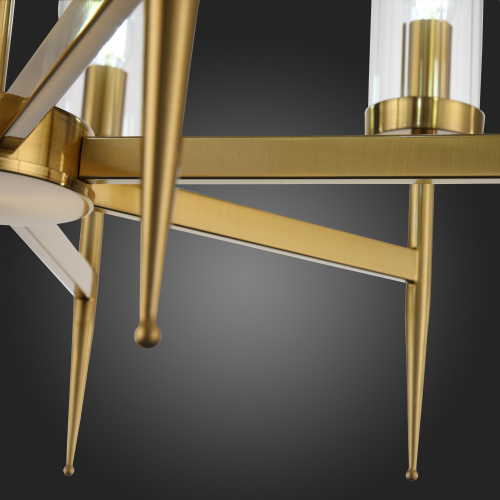 SL1159.303.07 Люстра подвесная ST-Luce Латунь/Латунь, Прозрачный E14 7*60W ACAZIO фото 13