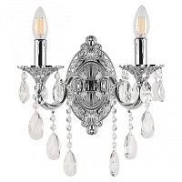 Бра с хрустальными подвесками AL7801B10/2/175 B NW Bohemia Ivele Crystal (Богемия Ивеле Кристалл)