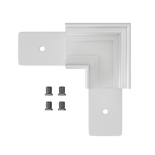 ST1007.519.00 Угол-соединитель для подвесного / накладного магнитного шинопровода  ST-Luce Белый SKYLINE 48+ фото 2