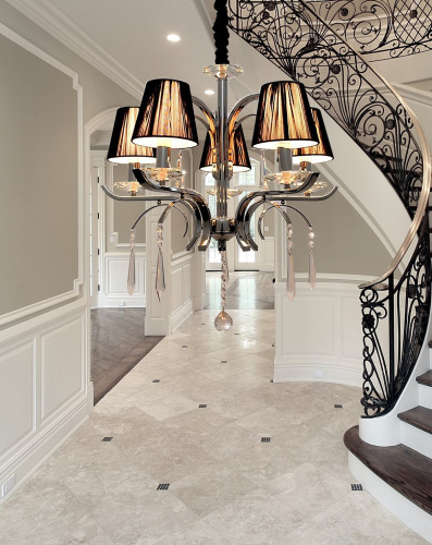 Хрустальная подвесная люстра Lumina Deco Gianna LDP 1157-5 фото 4