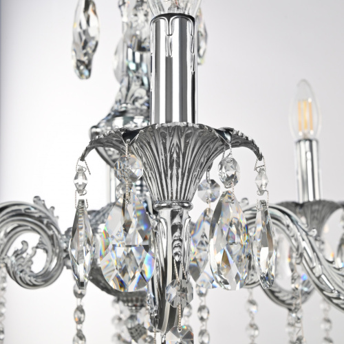 Люстра с хрустальными подвесками AL79101/6/175 A NW Bohemia Ivele Crystal (Богемия Ивеле Кристалл) фото 7