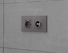 Лицевая панель AMBRELLA VOLT ALFA AP6605