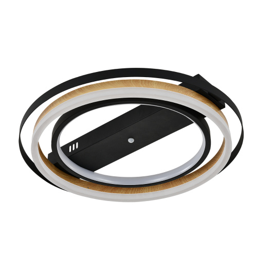 Потолочный светильник Escada 10247/2 LED*60W Black/Wood фото 2
