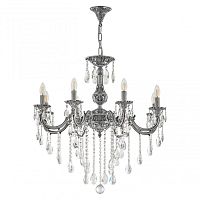 Люстра с хрустальными подвесками AL78101/8/250 B NB Bohemia Ivele Crystal (Богемия Ивеле Кристалл)