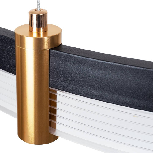 Подвесной светодиодный светильник Arte Lamp Mercury A2183SP-1BK фото 2