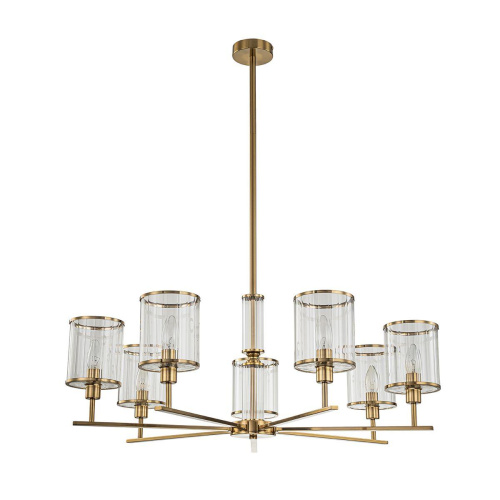 Подвесная люстра Indigo Dante 13022/7R Brass V000410 фото 2