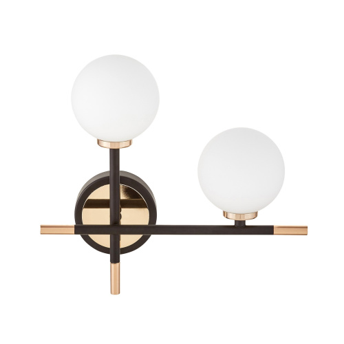 Бра Lumina Deco Marsiada LDW 6033N-2 RT BK+FGD фото 2