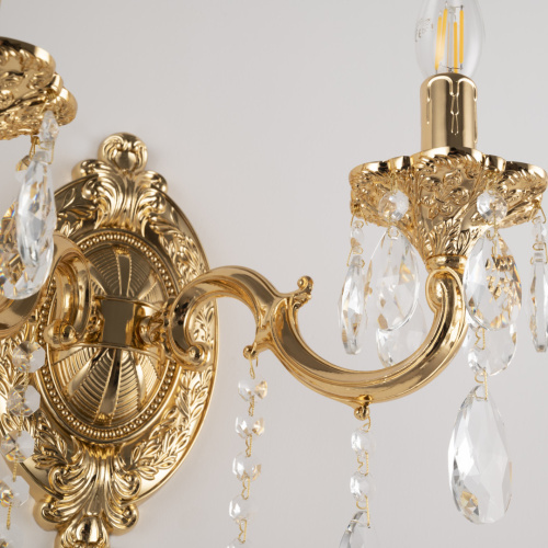 Бра с хрустальными подвесками AL7801B10/2/175 B G Bohemia Ivele Crystal (Богемия Ивеле Кристалл) фото 10