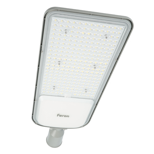 Светодиодный уличный консольный светильник Feron SP3050 200W 5000K 230V, серый фото 8