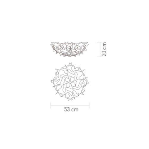 Настенный/Потолочный светильник Veli Prisma фото 2