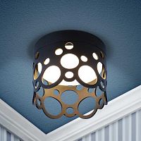 Светильник встраиваемый ЭРА DK115 SBK под лампу GX53 черный матовый Б0061184