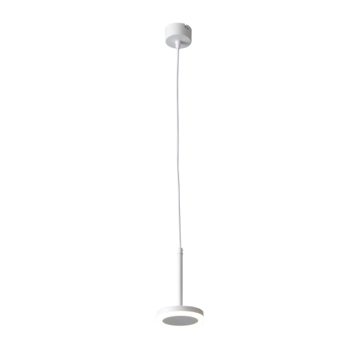 ST104.503.06 Светильник подвесной Белый LED 1*6W 3000K 468Lm Ra>80 120° IP20 D112xH184 170-240V Подвесные светильники фото 3