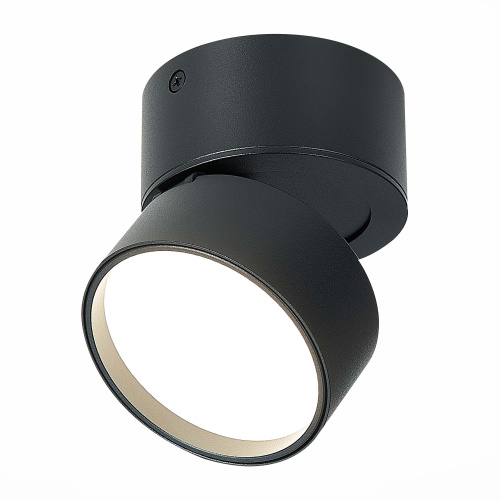 ST651.442.09 Светильник потолочный поворотный Черный LED 1*9W 4000K 720Lm Ra>90 120° IP20 D85xH87 17 Накладные светильники фото 4
