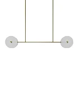 Золотой линейный светильник “Милфорд”