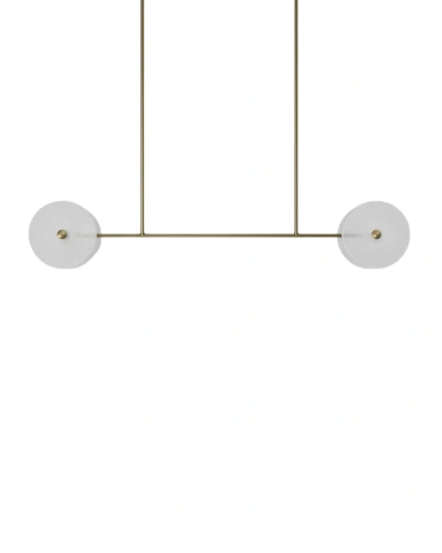 Золотой линейный светильник “Милфорд”