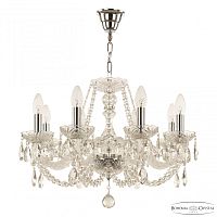 Люстра хрустальная 101/8/195 Ni Bohemia Ivele Crystal (Богемия Ивеле Кристалл)