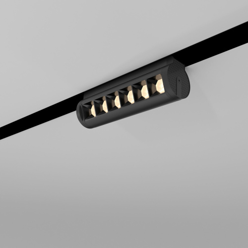Трековый светильник 6W 4200K Alter чёрный Slim Magnetic 85048/01 фото 6