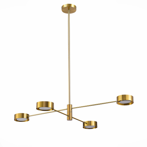 SL6504.302.04 Светильник потолочный ST-Luce Латунь/Латунь LED 4*5W 3000K VICO фото 3