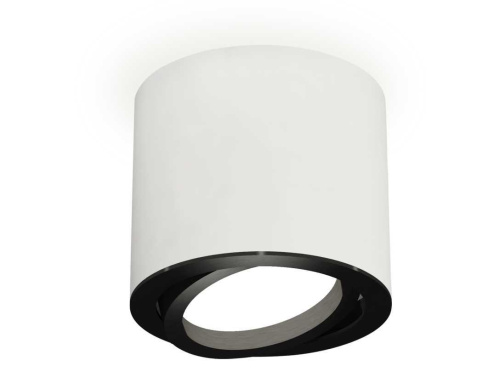 Комплект накладного светильника Ambrella light Techno Spot XS7401002 SWH/PBK белый песок/черный полированный (C7401, N7002)