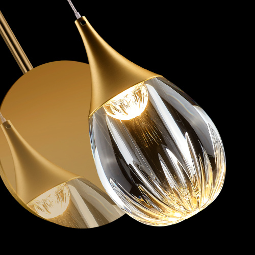 Настенный светильник MB24001004-1A gold/clear фото 3