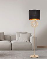 Торшер Lumina Deco Monteroni LDF 5532 F.GD+BK
